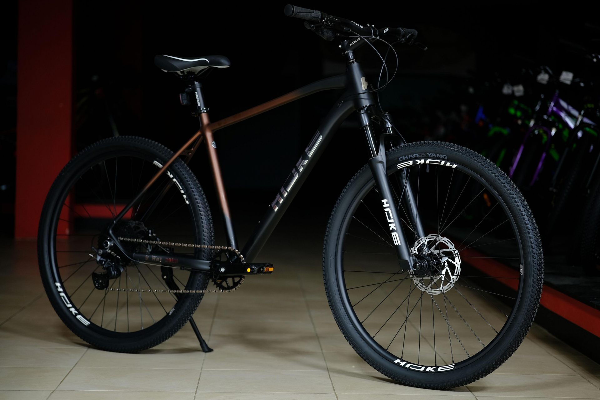 Велосипед HOKE 9 Way 29 HD матовый чёрный 19